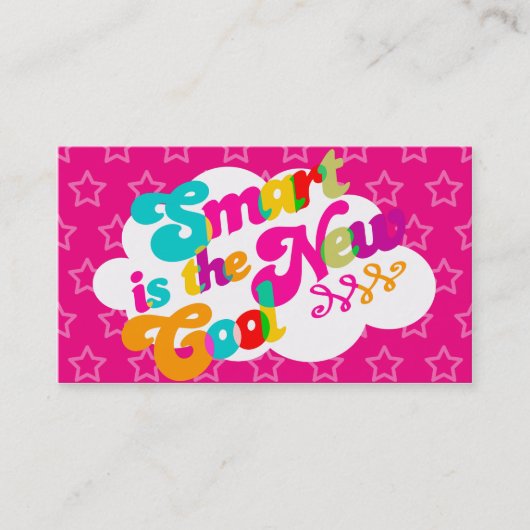 Carte De Visite Smart est le nouveau Cool (Devant)