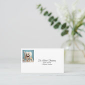 CARTE DE VISITE " SMILING DOTH " (Debout devant)