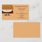 Carte De Visite S'more de sourire (Devant / Derrière)