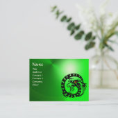 Carte De Visite SNAKE DRAGON EMERALD, Beauté, Salon, Spa de jour (Debout devant)