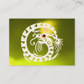 Carte De Visite SNAKE DRAGON TOPAZ jaune blanc rouge (Dos)