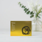 Carte De Visite SNAKE DRAGON TOPAZ violet blanc rouge jaune (Debout devant)