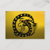Carte De Visite SNAKE DRAGON TOPAZ violet blanc rouge jaune (Dos)