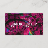 Carte de visite Snake Smoke Shop (Devant)