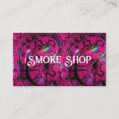 Carte de visite Snake Smoke Shop (Devant)