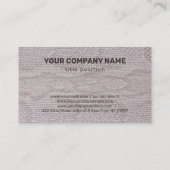 Carte de visite Snakeskin beige (Dos)