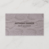 Carte de visite Snakeskin beige (Devant)