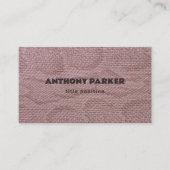 Carte De Visite Snakeskin rose (Devant)