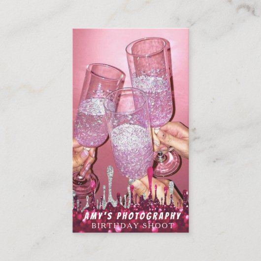 Carte De Visite Snapping Moments spéciaux Anniversaire Photographe (Devant)