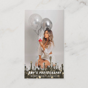 Carte De Visite Snapping Moments spéciaux Anniversaire Photographe