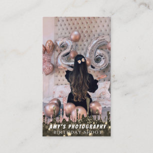 Carte De Visite Snapping Moments spéciaux Anniversaire Photographe