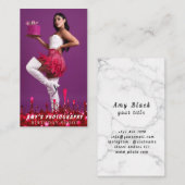 Carte De Visite Snapping Moments spéciaux Anniversaire Photographe (Devant / Derrière)