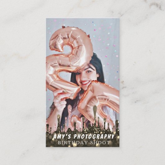 Carte De Visite Snapping Moments spéciaux Anniversaire Photographe (Devant)