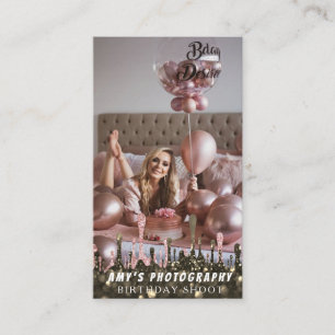 Carte De Visite Snapping Moments spéciaux Anniversaire Photographe