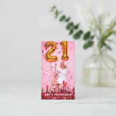 Carte De Visite Snapping Moments spéciaux Anniversaire Photographe (Debout devant)