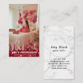 Carte De Visite Snapping Moments spéciaux Anniversaire Photographe (Devant / Derrière)