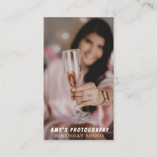Carte De Visite Snapping Moments spéciaux Anniversaire Photographe