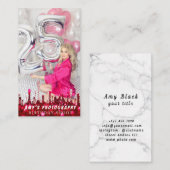 Carte De Visite Snapping Moments spéciaux Anniversaire Photographe (Devant / Derrière)