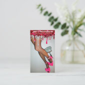 Carte De Visite Snapping Moments spéciaux Anniversaire Photographe (Debout devant)