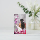 Carte De Visite Snapping Moments spéciaux Anniversaire Photographe (Debout devant)