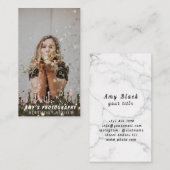 Carte De Visite Snapping Moments spéciaux Anniversaire Photographe (Devant / Derrière)