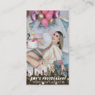 Carte De Visite Snapping Moments spéciaux Anniversaire Photographe