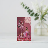 Carte De Visite Snapping Moments spéciaux Anniversaire Photographe (Debout devant)