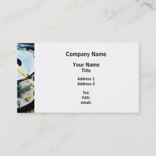 Carte De Visite Snare (Devant)