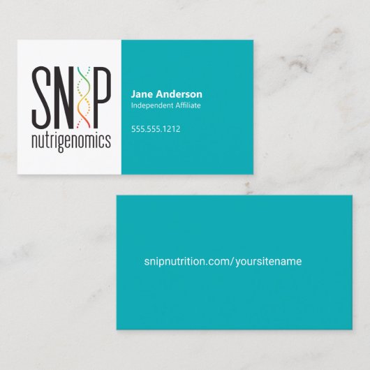 CARTE DE VISITE SNiP (Devant / Derrière)