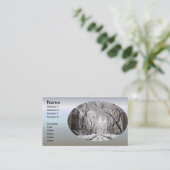 Carte De Visite Snow Urban Christmas à Brooklyn (Debout devant)