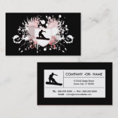 Carte De Visite snowboard hi-fi (Devant / Derrière)