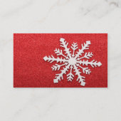 Carte de visite Snowflake (Dos)