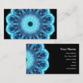 Carte De Visite SnowFlower lumineux (Devant / Derrière)