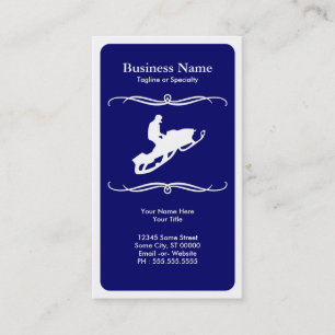 Carte De Visite snowmobile de mod