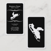 Carte De Visite snowmobile de mod (Devant / Derrière)