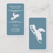 Carte De Visite snowmobile de mod (Devant / Derrière)