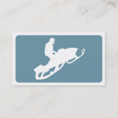 Carte De Visite snowmobile de mod (Dos)