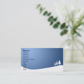 Carte De Visite Snowscene (Debout devant)
