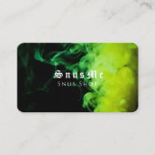 Carte De Visite Snus Shop Tabac Vape Fumée Huile CBD (Devant)