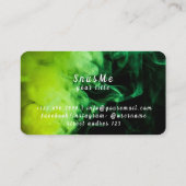 Carte De Visite Snus Shop Tabac Vape Fumée Huile CBD (Dos)