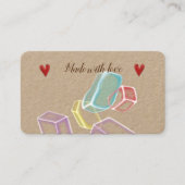 carte de visite "Soap Seife extraordinaire mignon  (Devant)