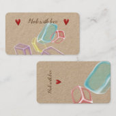 carte de visite "Soap Seife extraordinaire mignon  (Devant / Derrière)