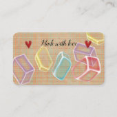 carte de visite "Soap Seife extraordinaire mignon  (Devant)