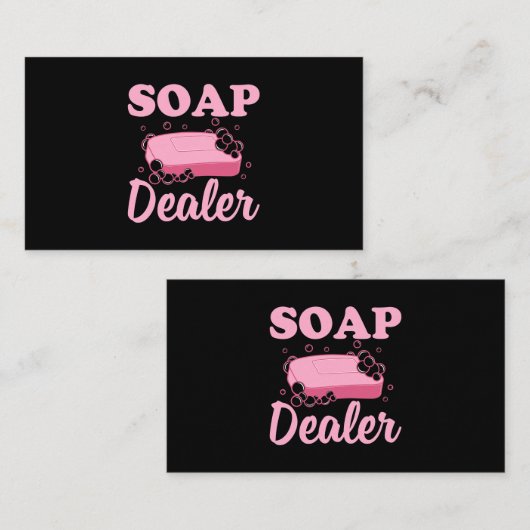 Carte De Visite Soap Soap Retailler Cosmetic Soaps (Devant / Derrière)