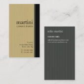 CARTE DE VISITE :: sobre 4 (Devant / Derrière)