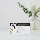 Carte De Visite Soccer | Football Sports Coach (Debout devant)