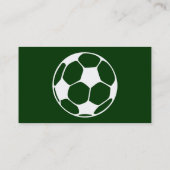 Carte De Visite soccer simple (Dos)