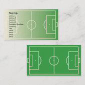 Carte De Visite Soccerfield - affaires (Devant / Derrière)