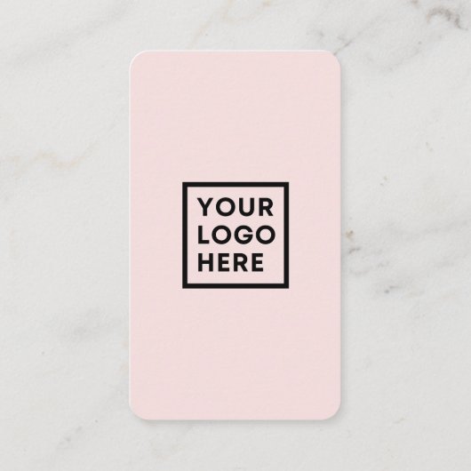 Carte De Visite Social Media QR Code Connexion Pink (Dos)