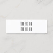 carte de visite social moderne de médias de (Dos)